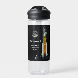 Artemis II Moon Mission Water Bottle