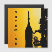 Artemis II to Launch Pad (Front/Back)