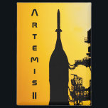 Artemis II to Launch Pad Magnet<br><div class="desc">Artemis II is the mission that will return us to the vicinity of the Moon after a lapse of over 50 years. Updated technology includes the SLS Space Launch System rocket and Orion spacecraft capsule. Here, at sunset, the NASA crawler-transporter moves the assembled Artemis II to launch complex 39B where...</div>