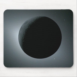 Artemis II Total Solar Eclipse Mouse Pad