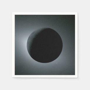 Artemis II Total Solar Eclipse Napkins