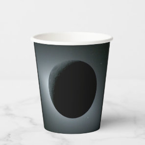 Artemis II Total Solar Eclipse Paper Cups