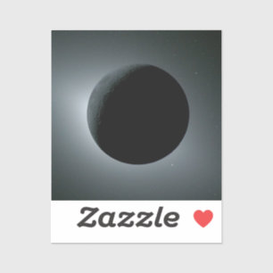 Artemis II Total Solar Eclipse Sticker