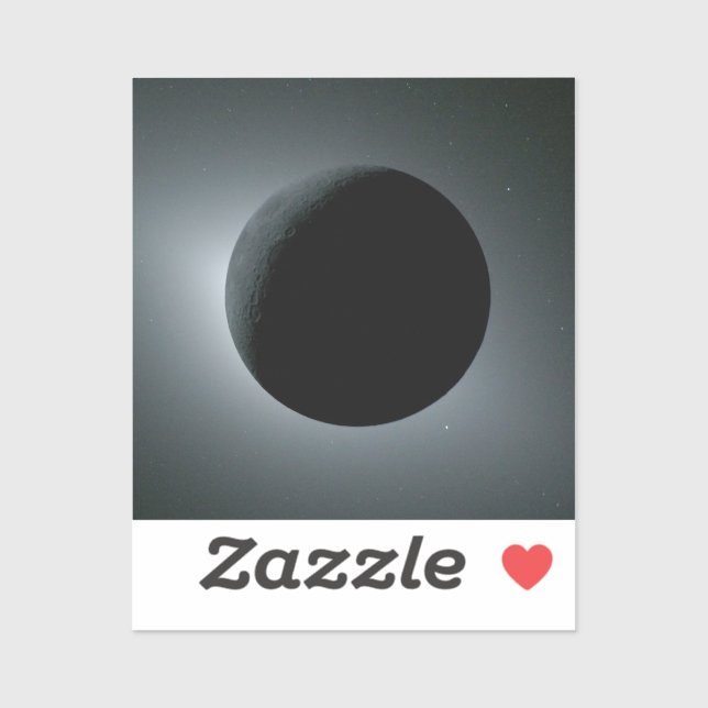 Artemis II Total Solar Eclipse Sticker (Sheet)