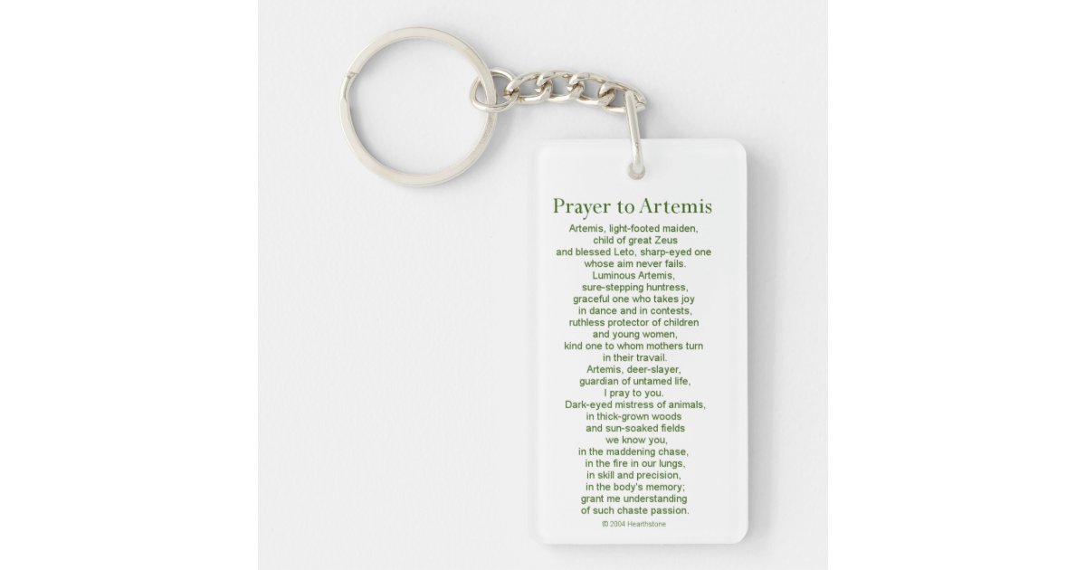 Artemis Charms Key Chain