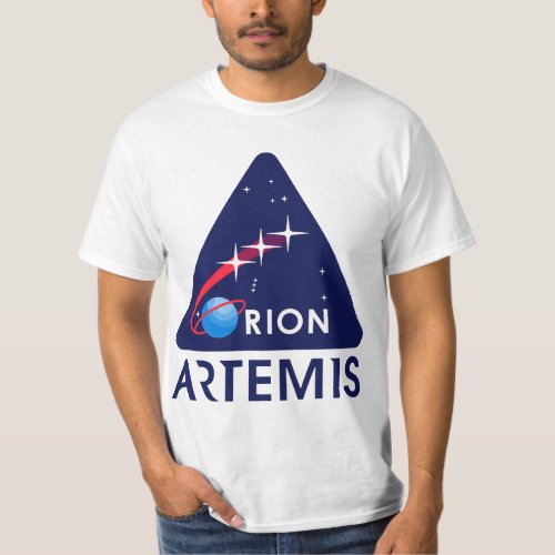 Artemis Mission 2 Astronaut Orion Patch T_Shirt