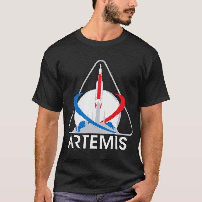 Artemis Mission One Astronaut T-Shirt (Front)