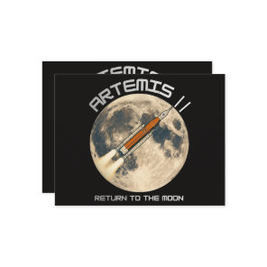 Artemis moon mission invitation