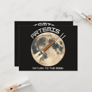 Artemis moon mission invitation