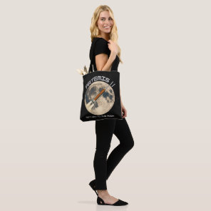 Artemis moon mission tote bag