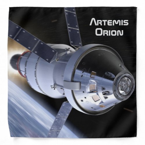 Artemis Orion SLS Moon Mission Bandana