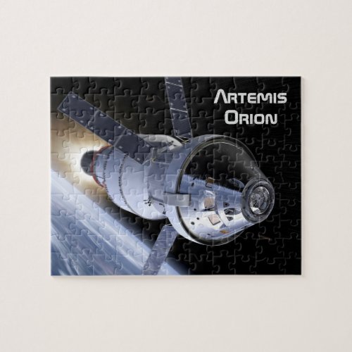 Artemis Orion SLS Moon Mission Jigsaw Puzzle
