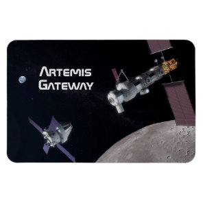 Artemis Orion SLS Moon Mission Magnet