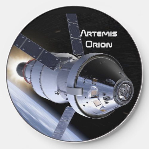 Artemis Orion SLS Moon Mission Wireless Charger