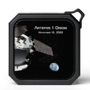 Artemis Orion Spacecraft Blue Marble Bluetooth Speaker