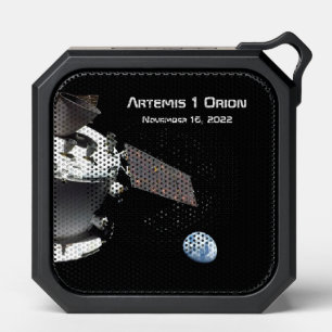 Artemis Orion Spacecraft Blue Marble Bluetooth Speaker
