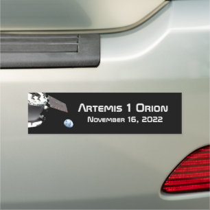 Artemis Orion Spacecraft Blue Marble Car Magnet