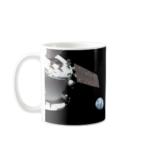 Artemis Orion Spacecraft Blue Marble Coffee Mug