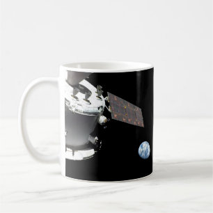 Artemis Orion Spacecraft Blue Marble Coffee Mug