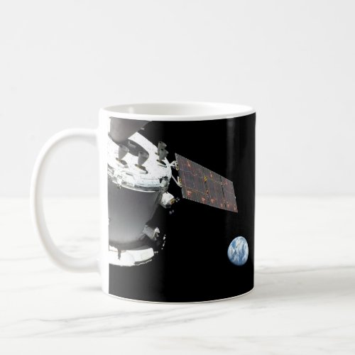 Artemis Orion Spacecraft Blue Marble Coffee Mug