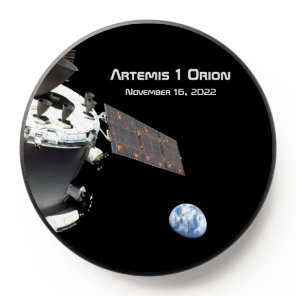 Artemis Orion Spacecraft Blue Marble PopSocket