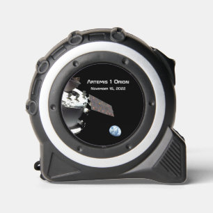 Artemis Orion Spacecraft Blue Marble Tape Measure