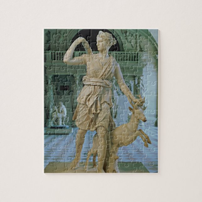 Artemis the Huntress, known as the 'Diana of Versa Jigsaw Puzzle (Vertical)