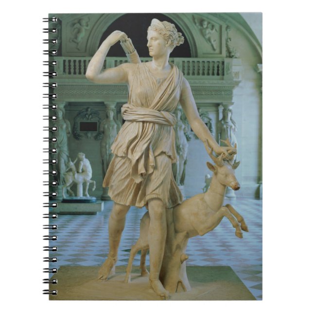 Artemis the Huntress, known as the 'Diana of Versa Notebook (Front)