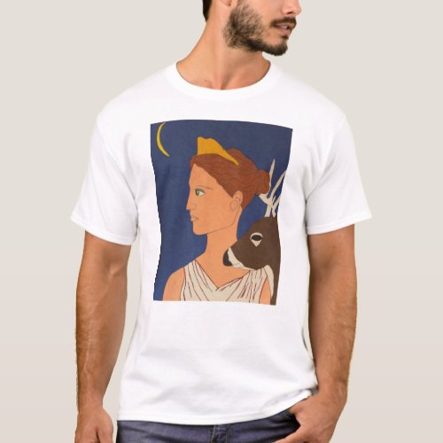 Artemis The Moon Goddess T_Shirt