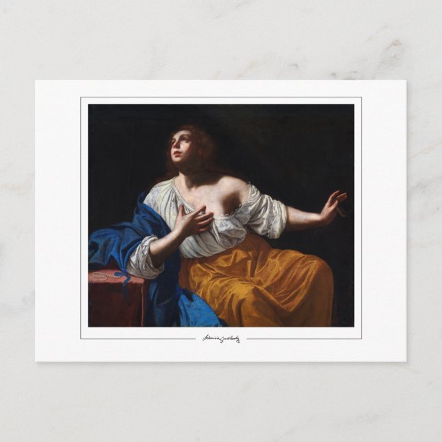 Artemisia Gentileschi #11 - Fine Art Postcard (Front)