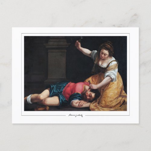 Artemisia Gentileschi 14 _ Fine Art Postcard