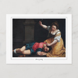 Artemisia Gentileschi #14 - Fine Art Postcard