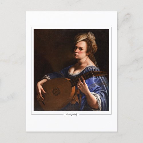 Artemisia Gentileschi 16 _ Fine Art Postcard