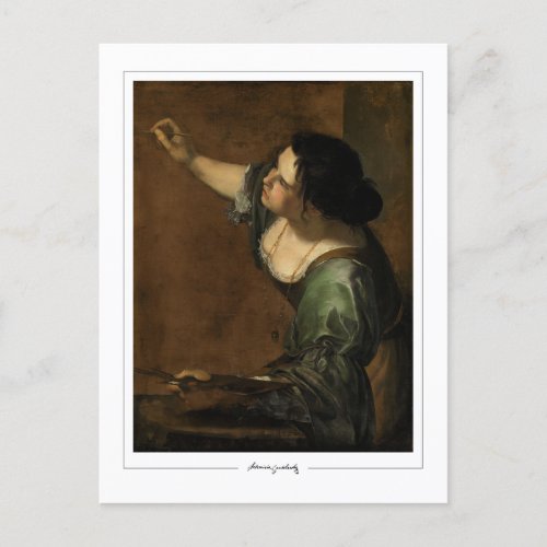 Artemisia Gentileschi 18 _ Fine Art Postcard