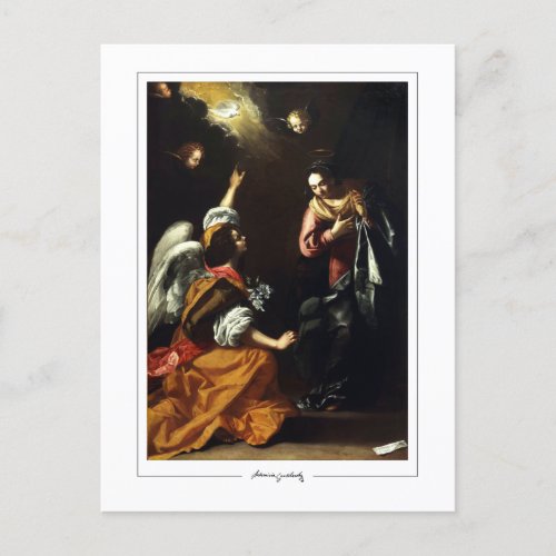 Artemisia Gentileschi 34 _ Fine Art Postcard
