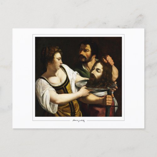 Artemisia Gentileschi 36 _ Fine Art Postcard