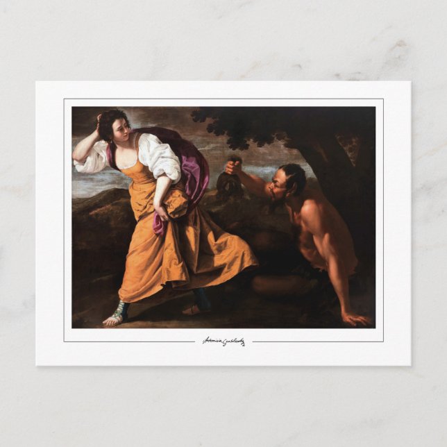 Artemisia Gentileschi #42 - Fine Art Postcard (Front)