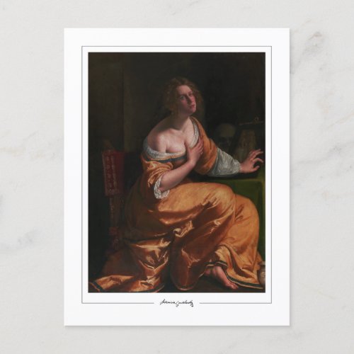 Artemisia Gentileschi 48 _ Fine Art Postcard