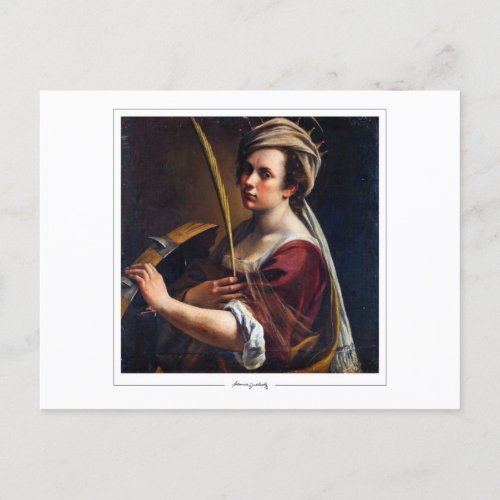 Artemisia Gentileschi 4 _ Fine Art Postcard