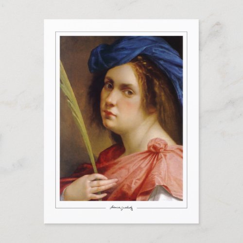 Artemisia Gentileschi 64 _ Fine Art Postcard