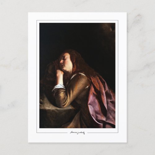 Artemisia Gentileschi 81 _ Fine Art Postcard