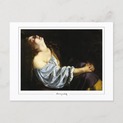 Artemisia Gentileschi 86 _ Fine Art Postcard