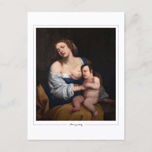 Artemisia Gentileschi 94 _ Fine Art Postcard