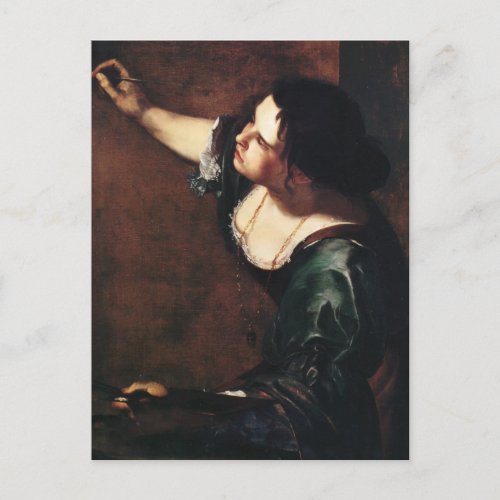 Artemisia Gentileschi Art Postcard