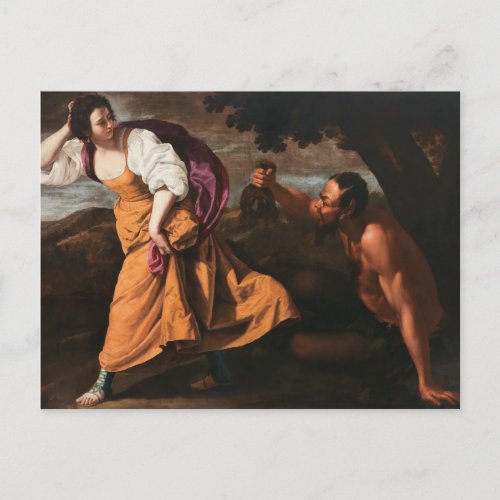 Artemisia Gentileschi Art Postcard