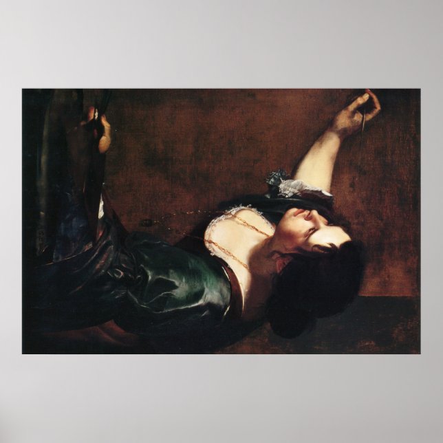 Artemisia Gentileschi Art Poster (Front)