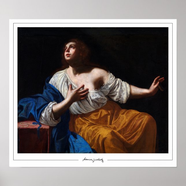 Artemisia Gentileschi Zedign Art Poster #11 (Front)