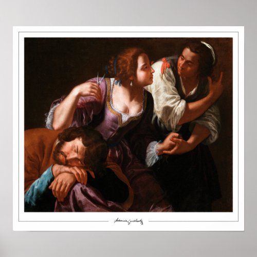 Artemisia Gentileschi Zedign Art Poster 17