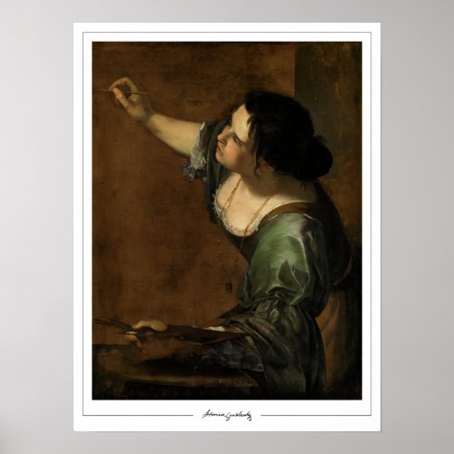 Artemisia Gentileschi Zedign Art Poster 18