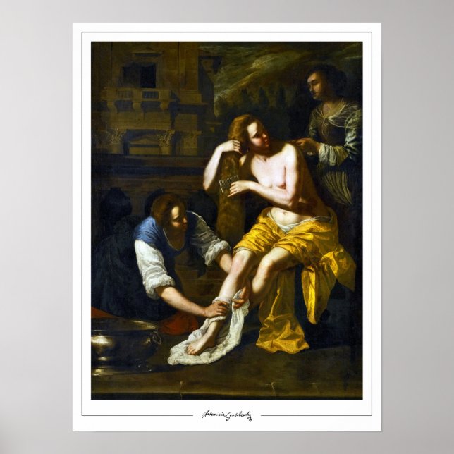 Artemisia Gentileschi Zedign Art Poster #2 (Front)